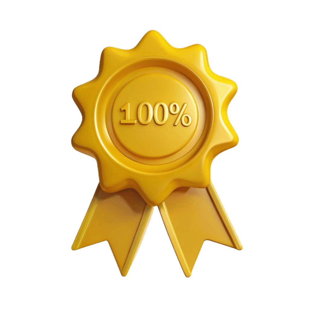 100% Value-for-Money Guarantee